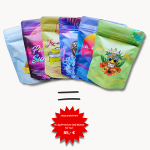 6 x 2g Spezialangebot (Alle Sorten á 2g zum Testen)