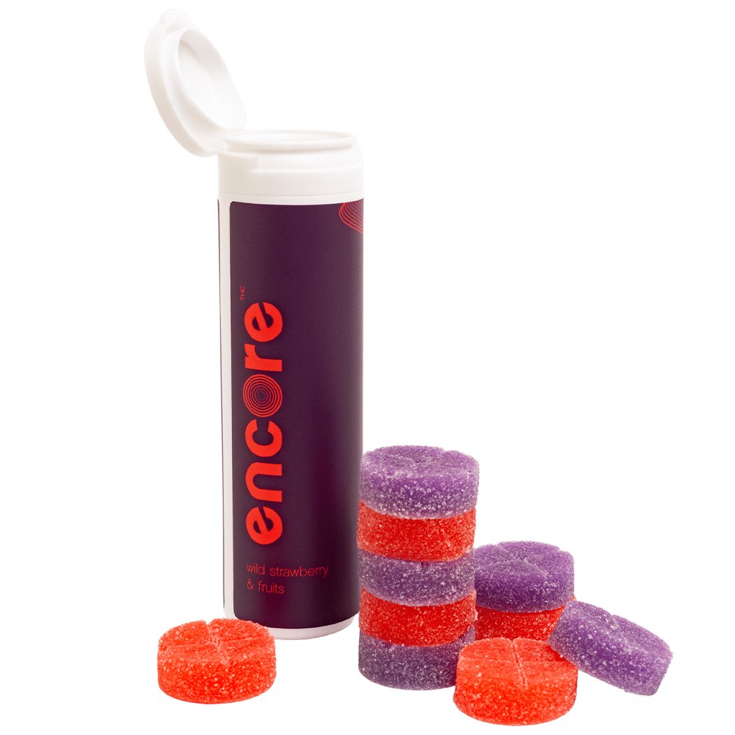 Encore THC-Esswaren – Walderdbeeren und Früchte