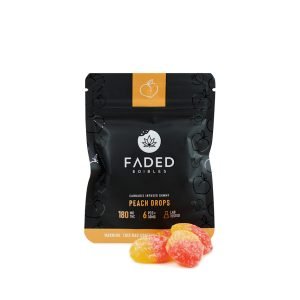 Faded Edibles – Pfirsichtropfen