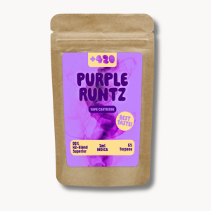 Happy420 H2 (10HC Superior) 1ml Purple Runtz Cartridge