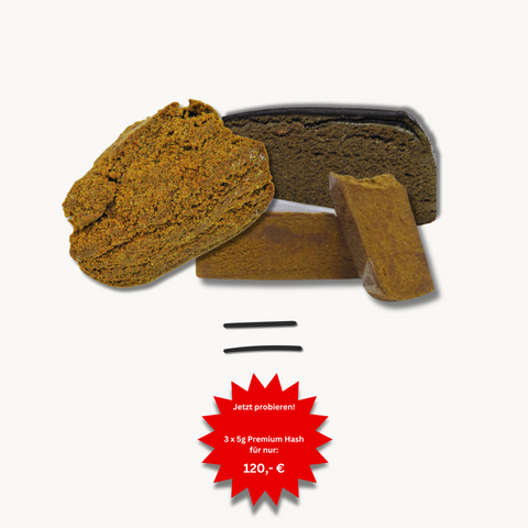 3 x 5g Premium Hash Sparangebot
