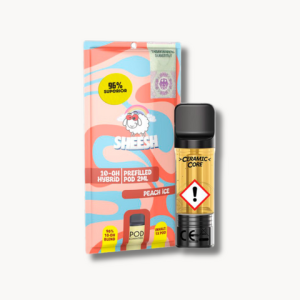 SHEESH H2 Superior Pods 96% - 2ml Peach Ice - Hybrid (ELFA kompatibel)