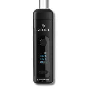 Norddampf RELICT Kräuter Vaporizer (schwarz)