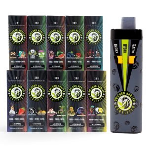 Unicorn Hunter – Einweg-Vape mit drei Kammern – 3 in 1