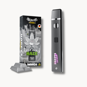 Happys Amsterdam Premium 1ml TAC Vape Super Silver Haze - Indica