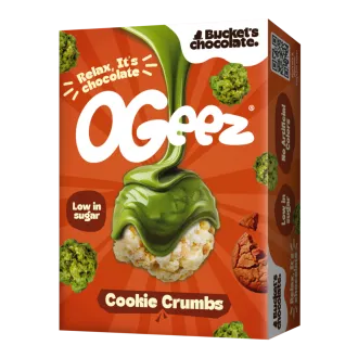 Cannabisförmige Schokoladenkekskrümel, 1er-Packung (40 g)